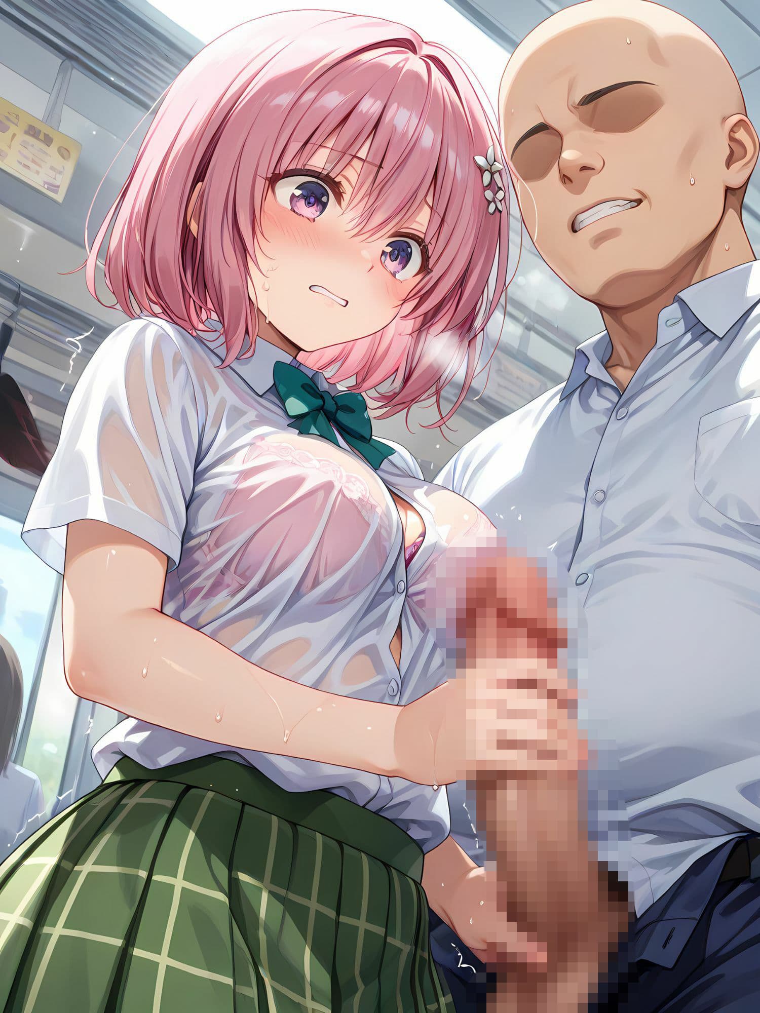 【To L〇ve る】痴●おじさんにイかされ続け堕とされる〜モ〇編〜 サンプル3