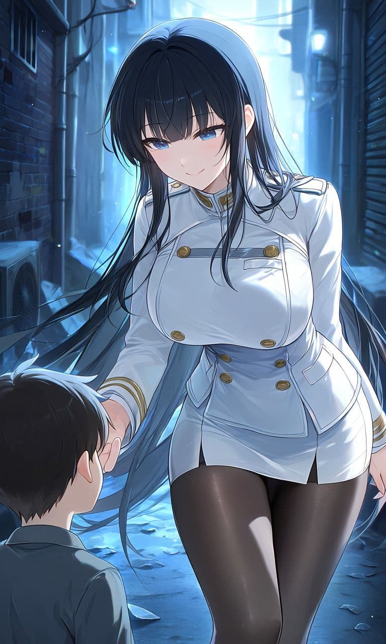 くノ一JK斑●が路地裏でエロ●キと… サンプル1