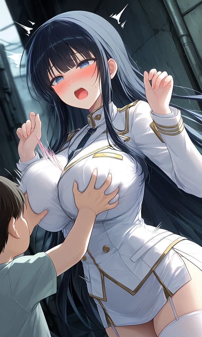 くノ一JK斑●が路地裏でエロ●キと… サンプル2