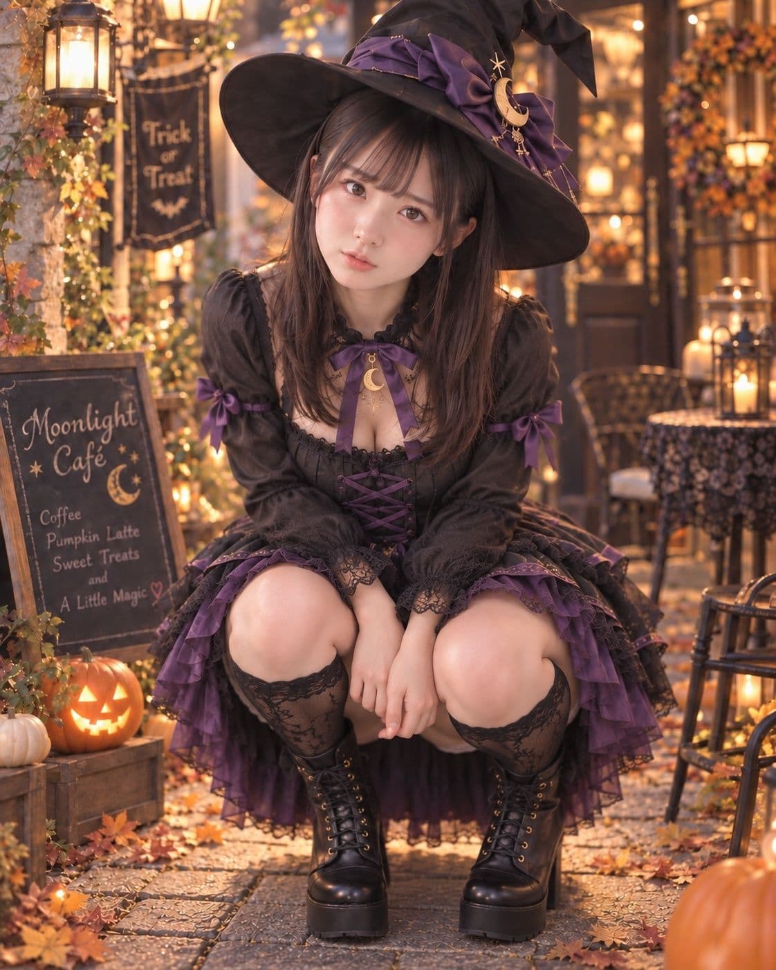 カウントダウンあり ひなのハロウィンコスプレ サンプル2