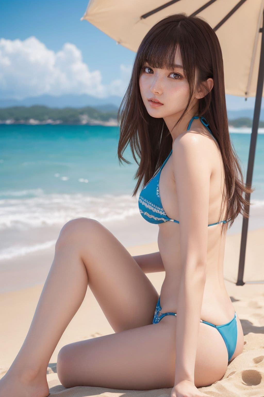 AI美女写真集「夏！ビキニ」No.12 サンプル4