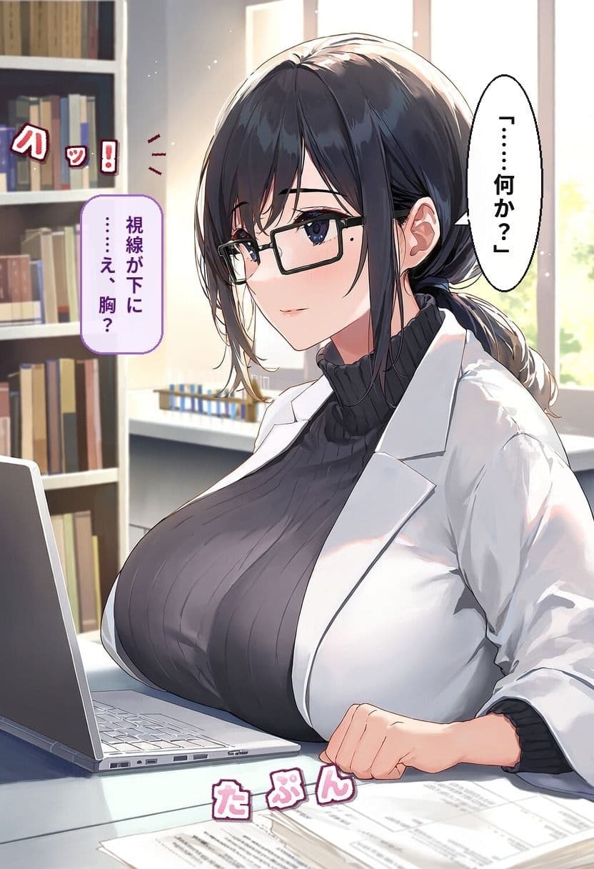 初恋の人の娘は、眼鏡を外すと……別人級の爆乳美女だった 〜恩師と院生の子づくり記録〜 サンプル2