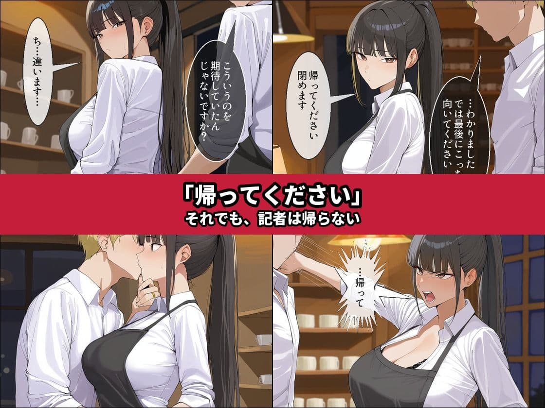 密着取材〜閉店後に堕ちる人妻店長NTR〜 サンプル3