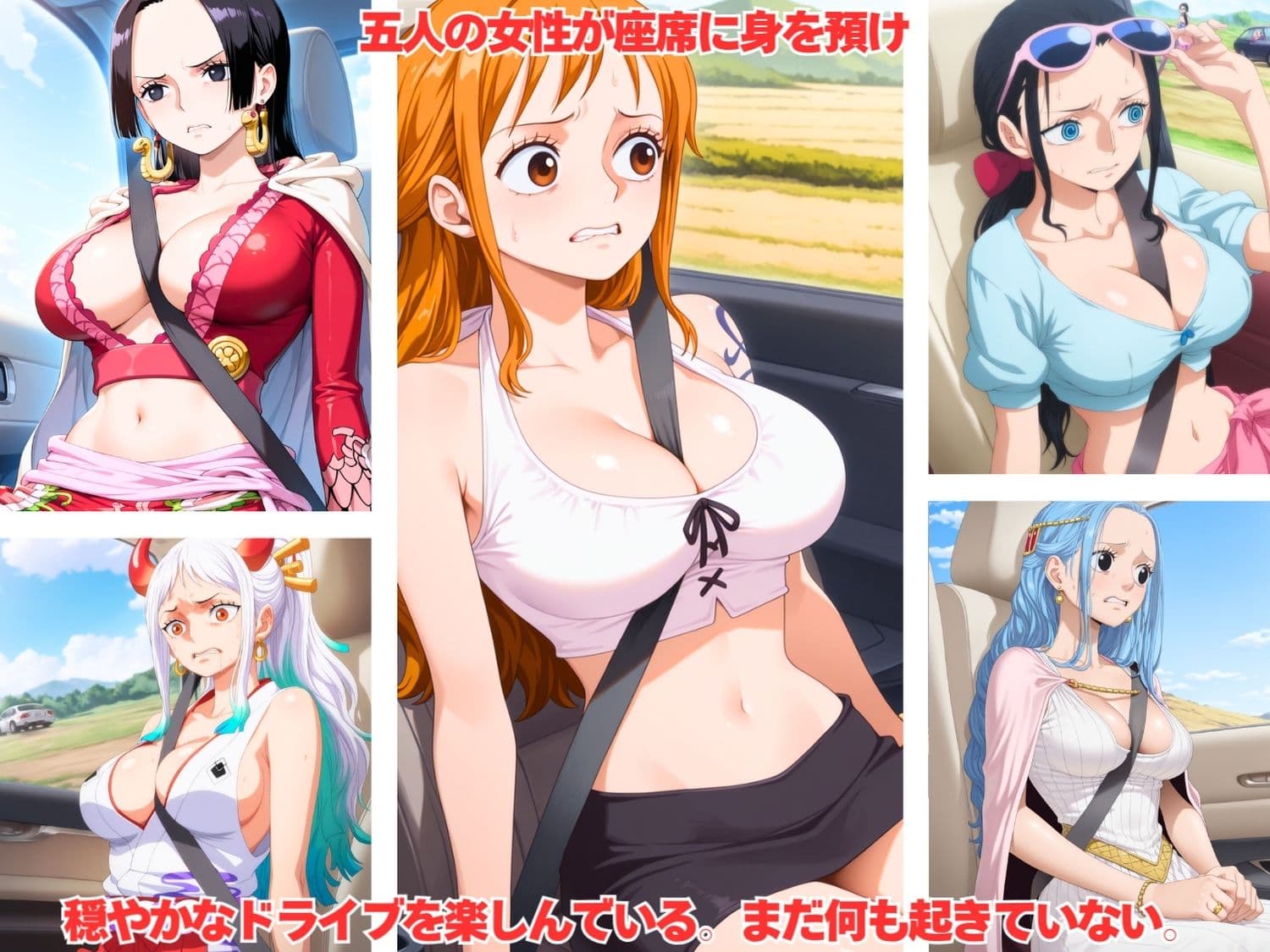 秘密を握られた女海賊たち 〜抵抗すればするほど、深みにはまっていく〜 サンプル1