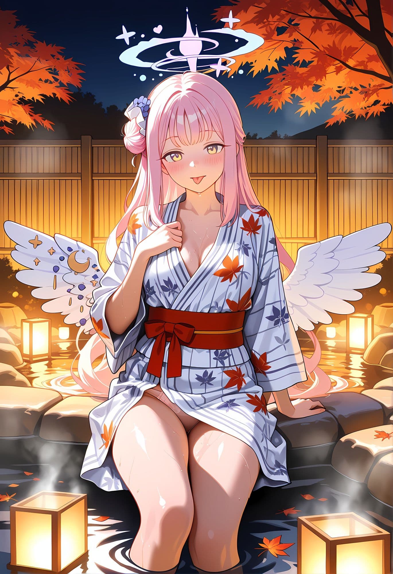 君と過ごす、紅葉の夜 サンプル2