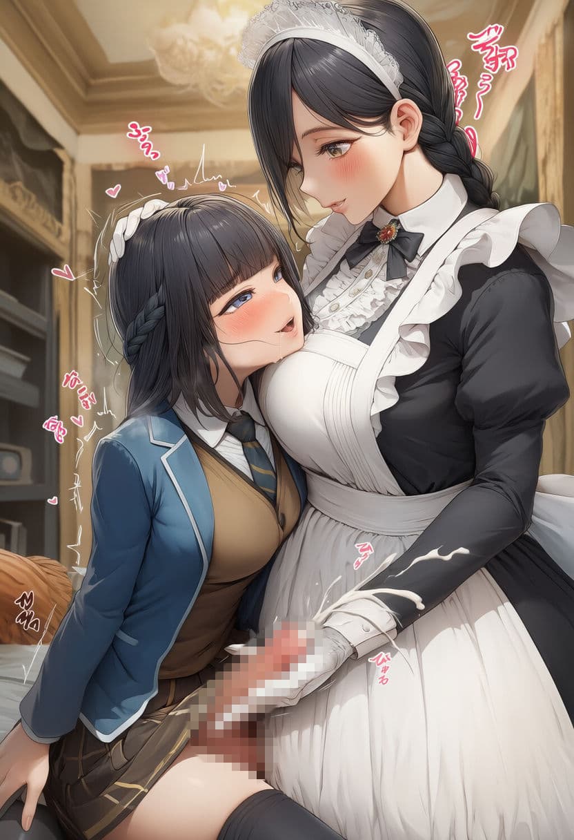 射精サポートメイド〜授乳手袋コキ・おっぱい甘え〜 サンプル5