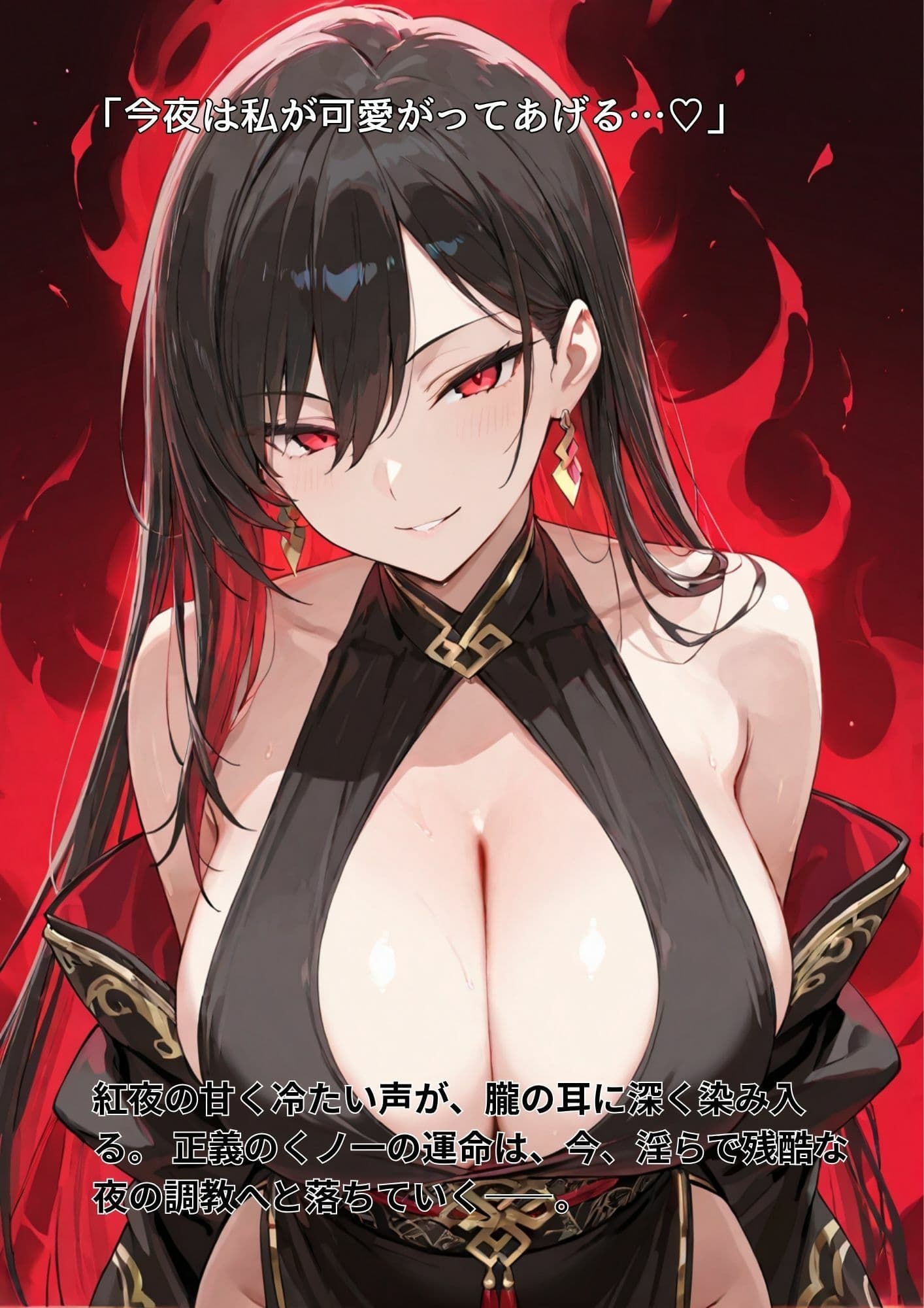 淫月のくノ一 朧華  -月下の敗北と紅の凌●- サンプル3