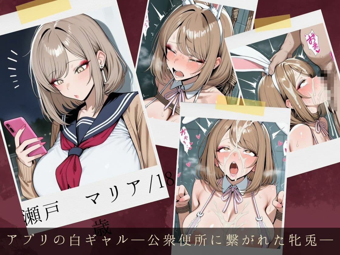 服従ぶっかけ家畜化便器〜派手な制服を？がされたJKギャルがご奉仕白濁ペットに堕ちるまで〜 サンプル4