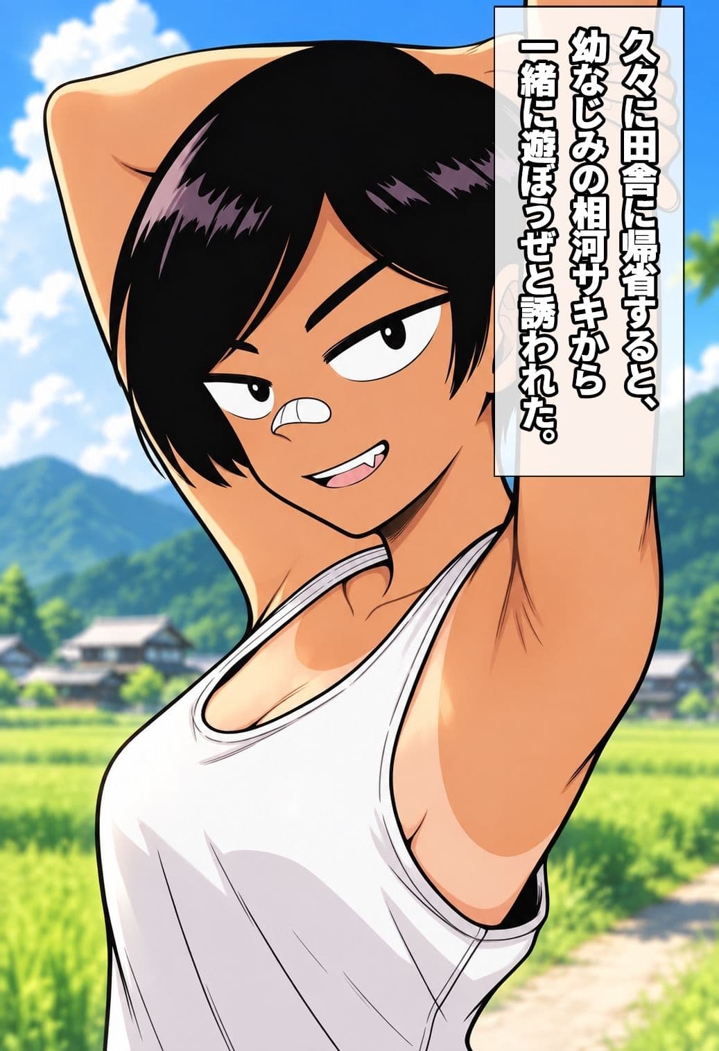 夏と田舎とボーイッシュ。 サンプル1