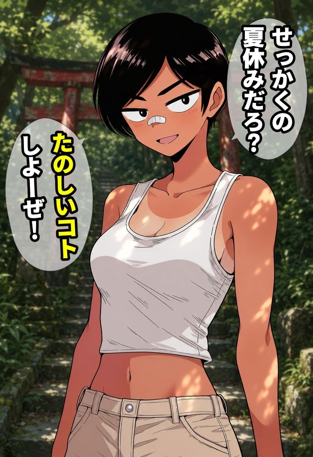 夏と田舎とボーイッシュ。 サンプル2