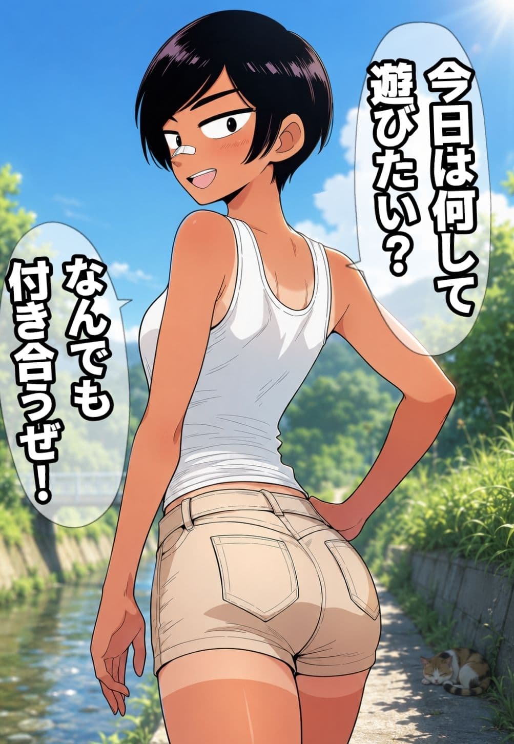 夏と田舎とボーイッシュ。 サンプル4