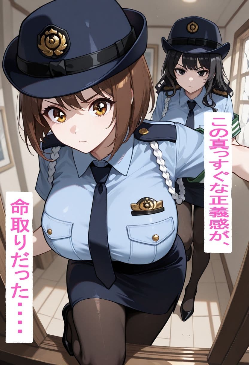 拉致された婦警たち サンプル4