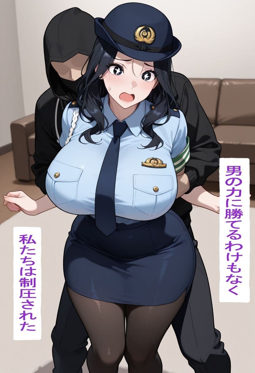 拉致された婦警たち サンプル5