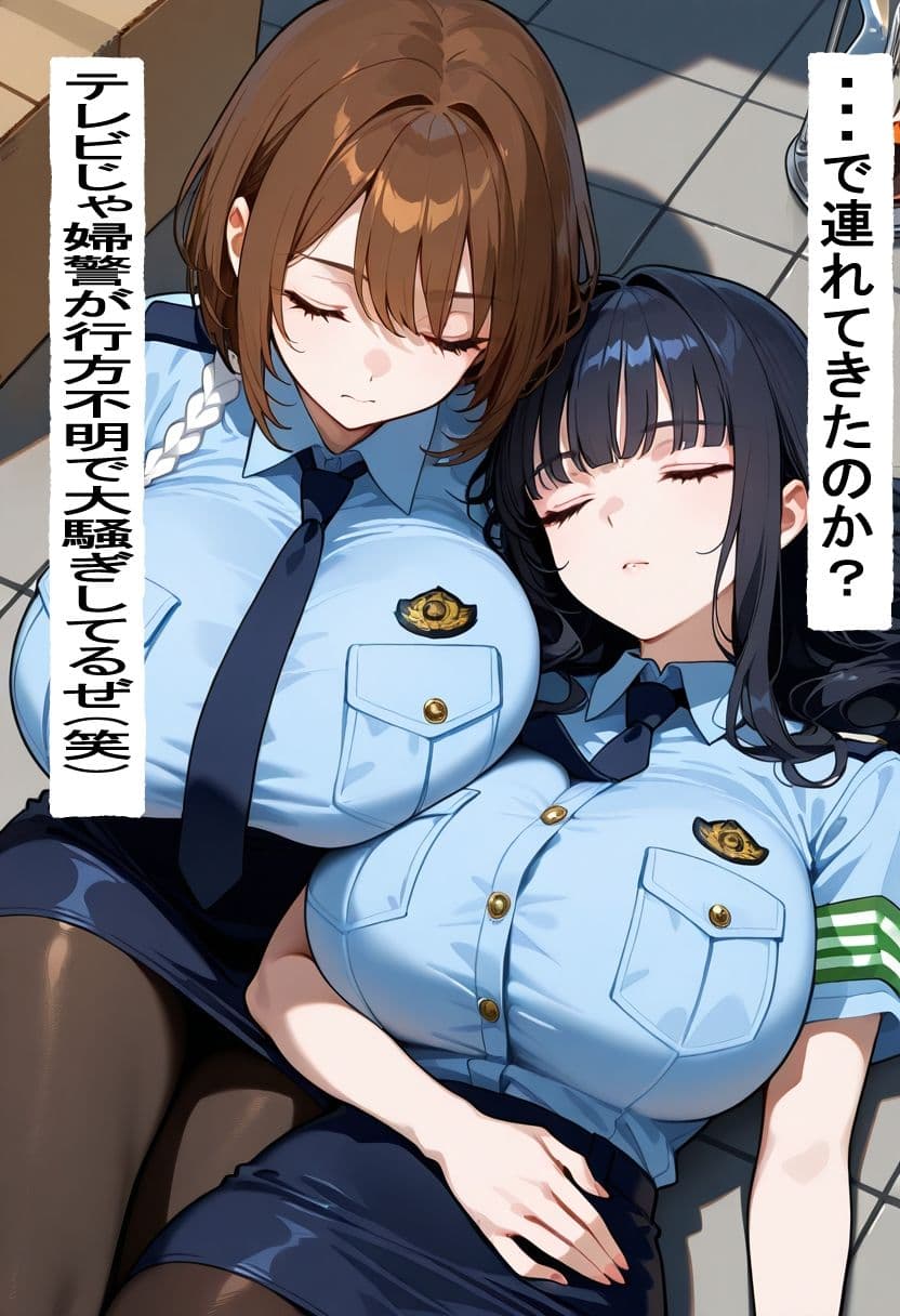 拉致された婦警たち サンプル6
