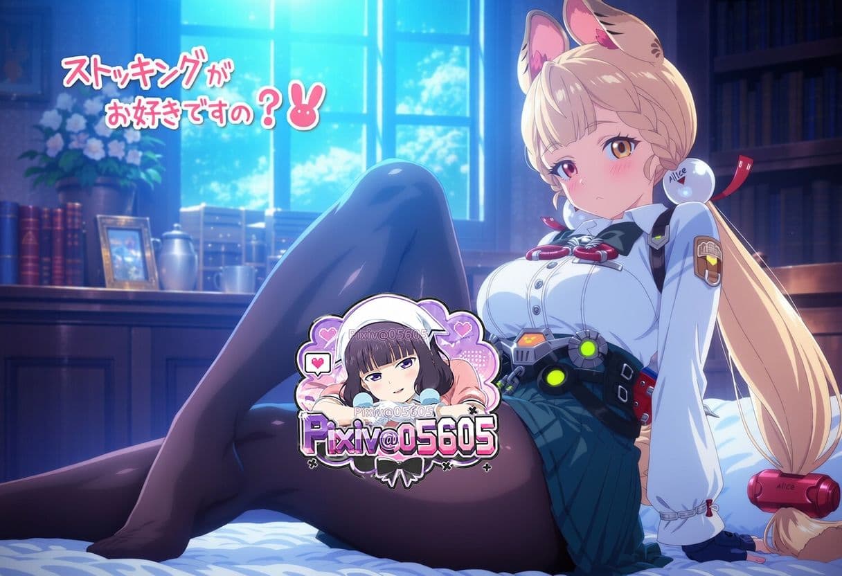 アリス・タイムフィールド 足フェチ パンスト むちむち太もも サンプル1