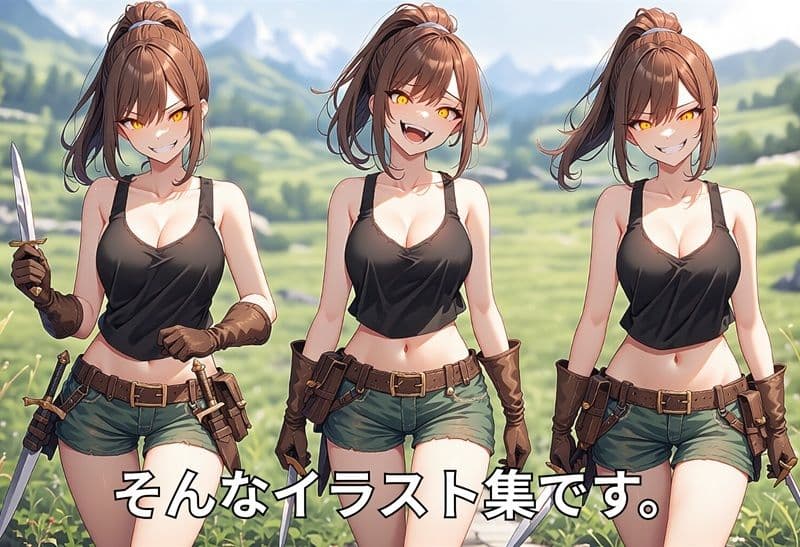 ザコちゃんクエスト！草原の女盗賊団！ サンプル5