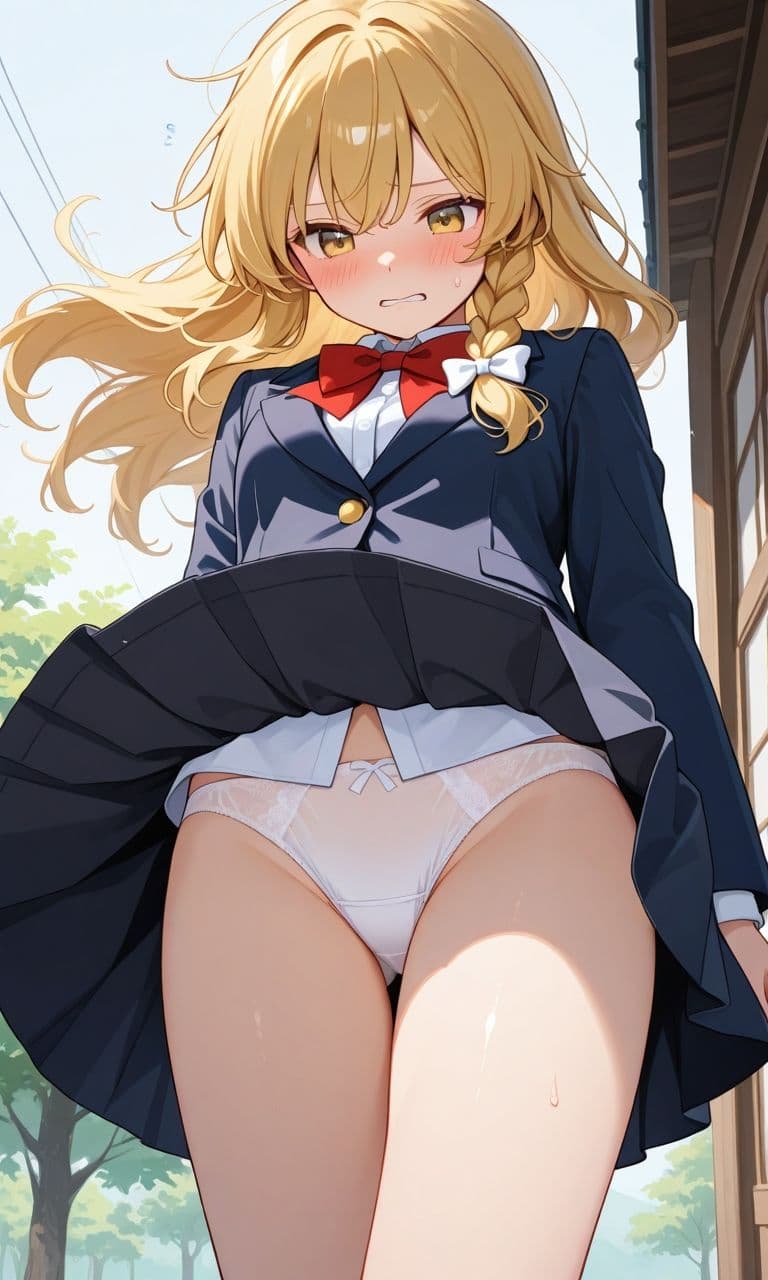 魔理沙ちゃんのえっちなイラスト集2  学園編【150枚】 サンプル1