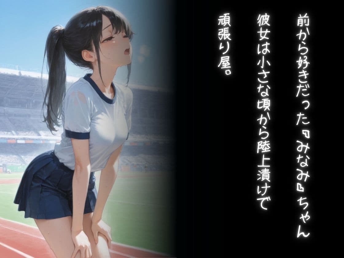 陸上彼女の知らない一面 サンプル2