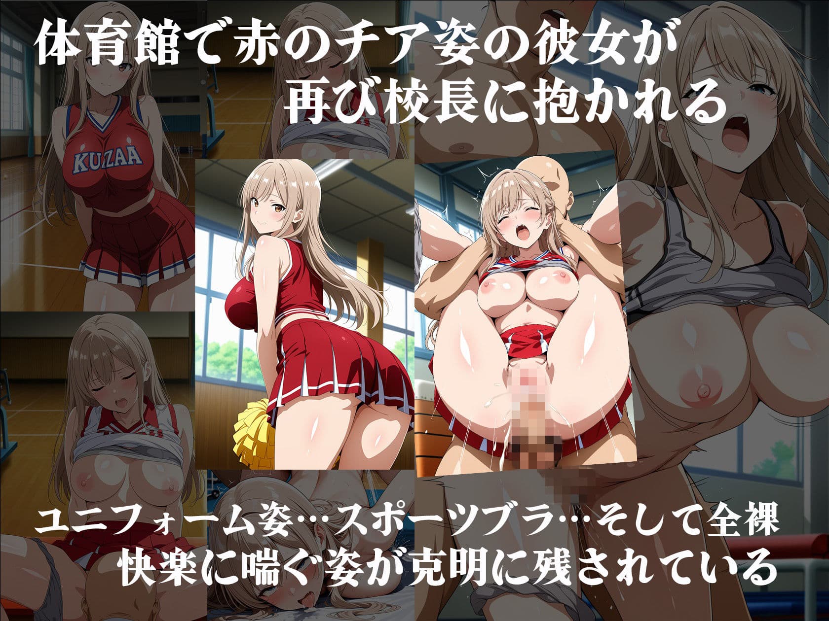 禁断の学園アルバム（チアダンス部編）  〜名門校長が隠し持っていた女子校生淫行記録〜 サンプル3