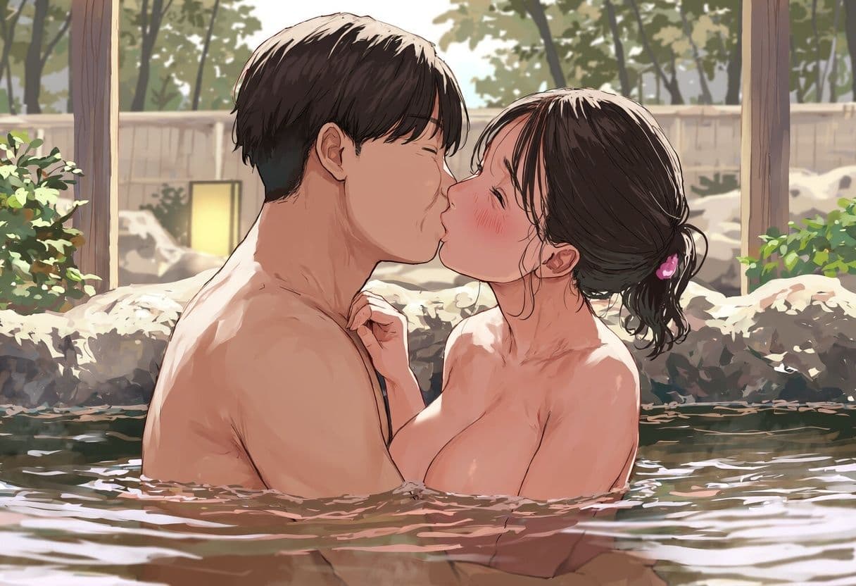 熟れた彼女と、湯けむりの秘め事。 サンプル2