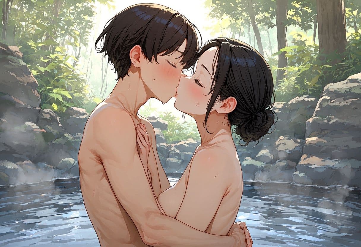 熟れた彼女と、湯けむりの秘め事。 サンプル7