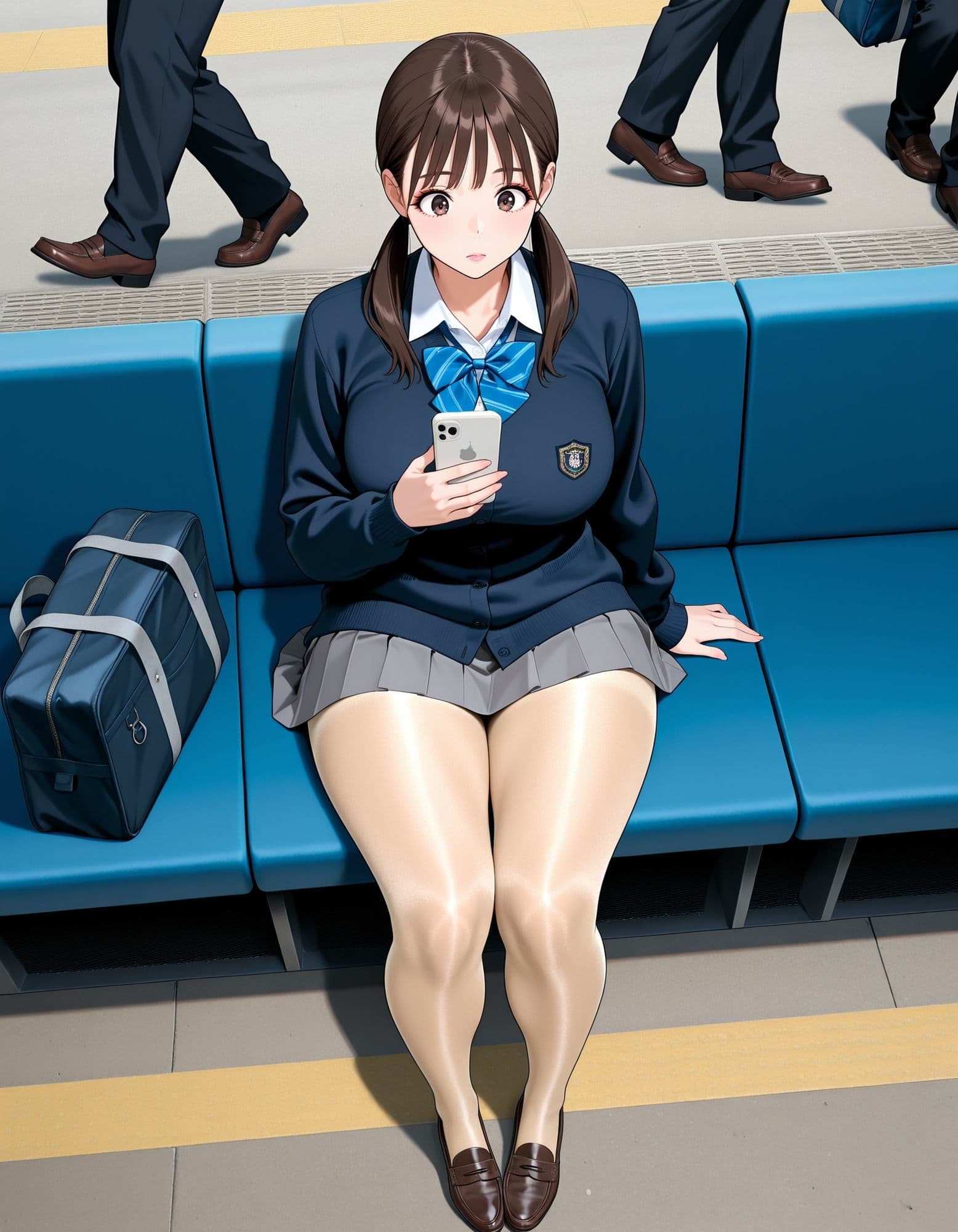 AI@学生/パンスト娘 サンプル2