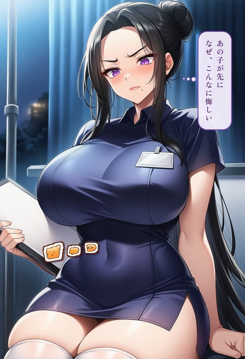 担当ナースの姉妹が、退院までに俺の子を孕もうと張り合ってくる 〜厳しい主任と積極的な新人の子づくり記録〜 サンプル4