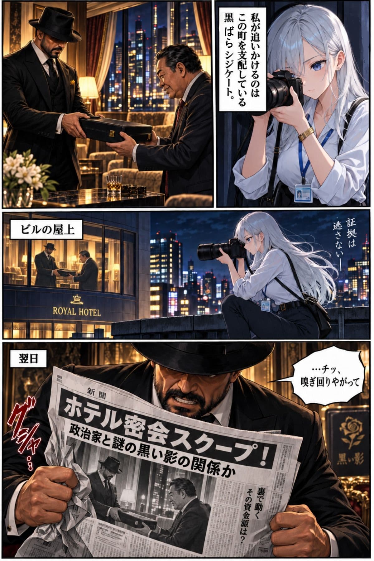 銀影の怪盗〜失われた正義の光〜 サンプル2