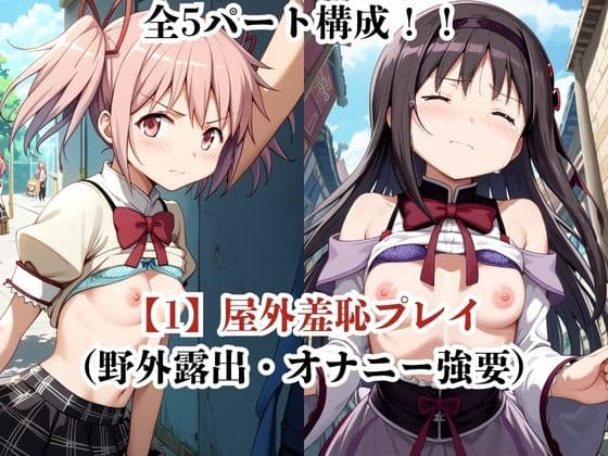 肉玩具認定証発行！！街の性処理係堕ち。―快楽と恥辱の記録―鹿●まどか＆暁●ほむら編 サンプル3