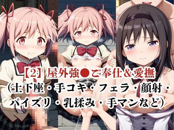 肉玩具認定証発行！！街の性処理係堕ち。―快楽と恥辱の記録―鹿●まどか＆暁●ほむら編 サンプル4