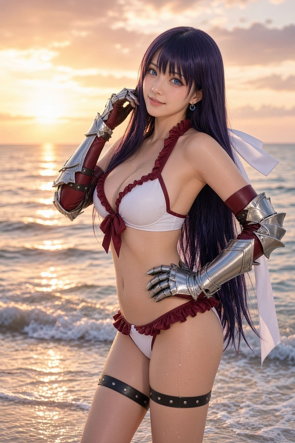 夏彩の英霊たち｜水着コスプレ・ポートレート20 サンプル5