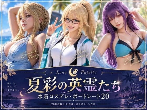 夏彩の英霊たち｜水着コスプレ・ポートレート20