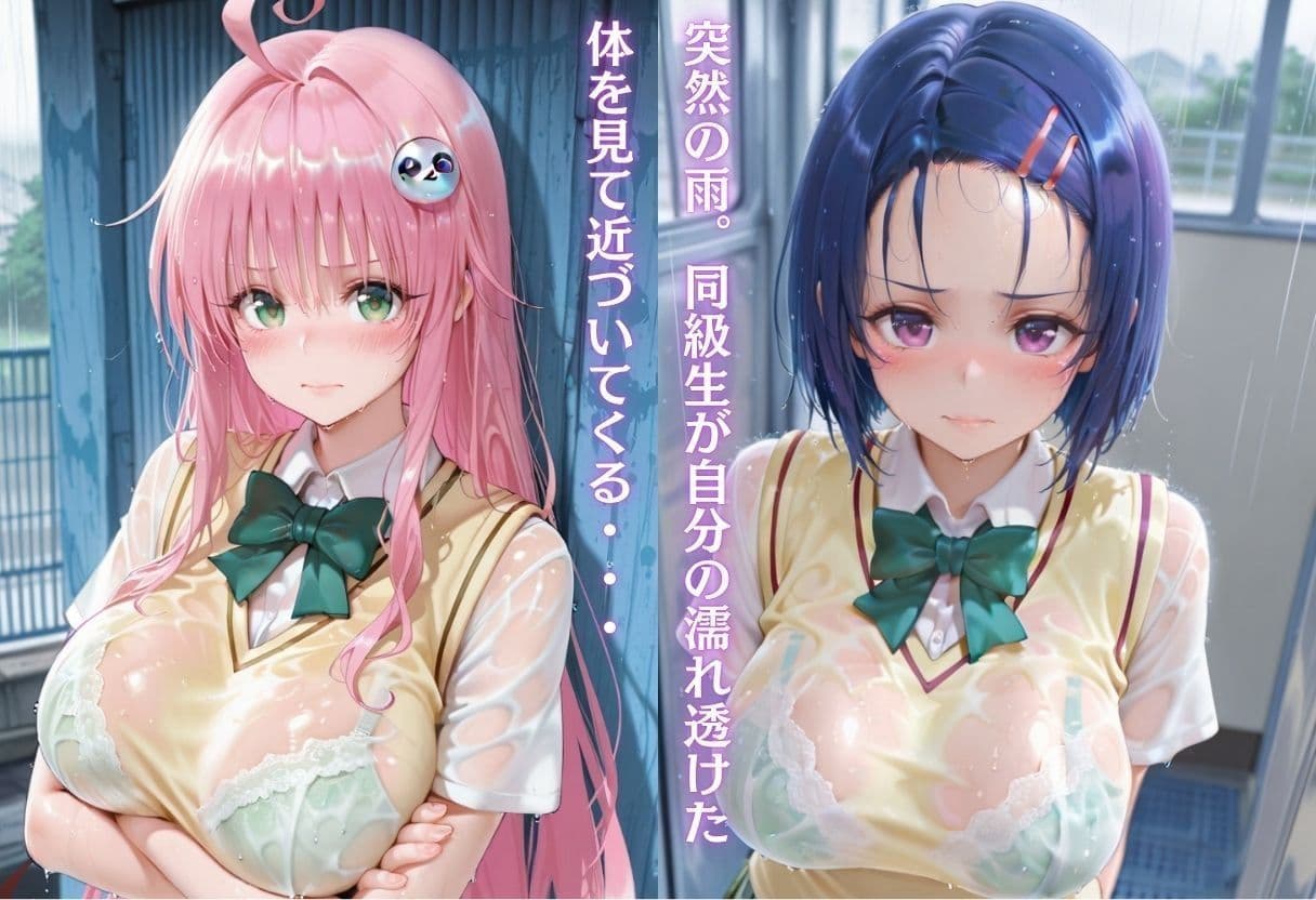 雨宿り  本気の生ハメやる話 サンプル1