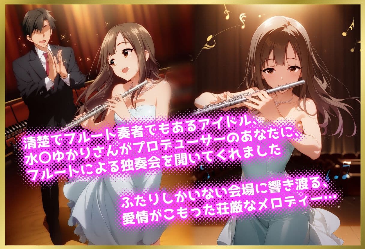 ペロペロ★シンデレラ 〜水〇ゆかり 発情のフルート独奏会〜 サンプル1
