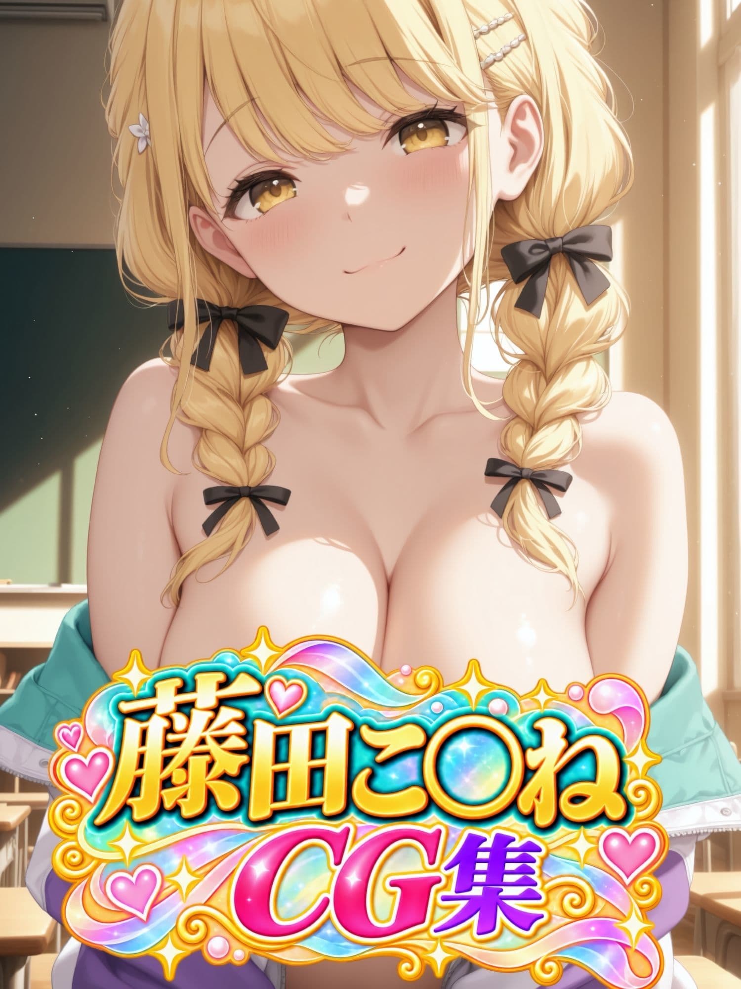 藤田ことねと放課後の教室えっち イラスト集 サンプル1