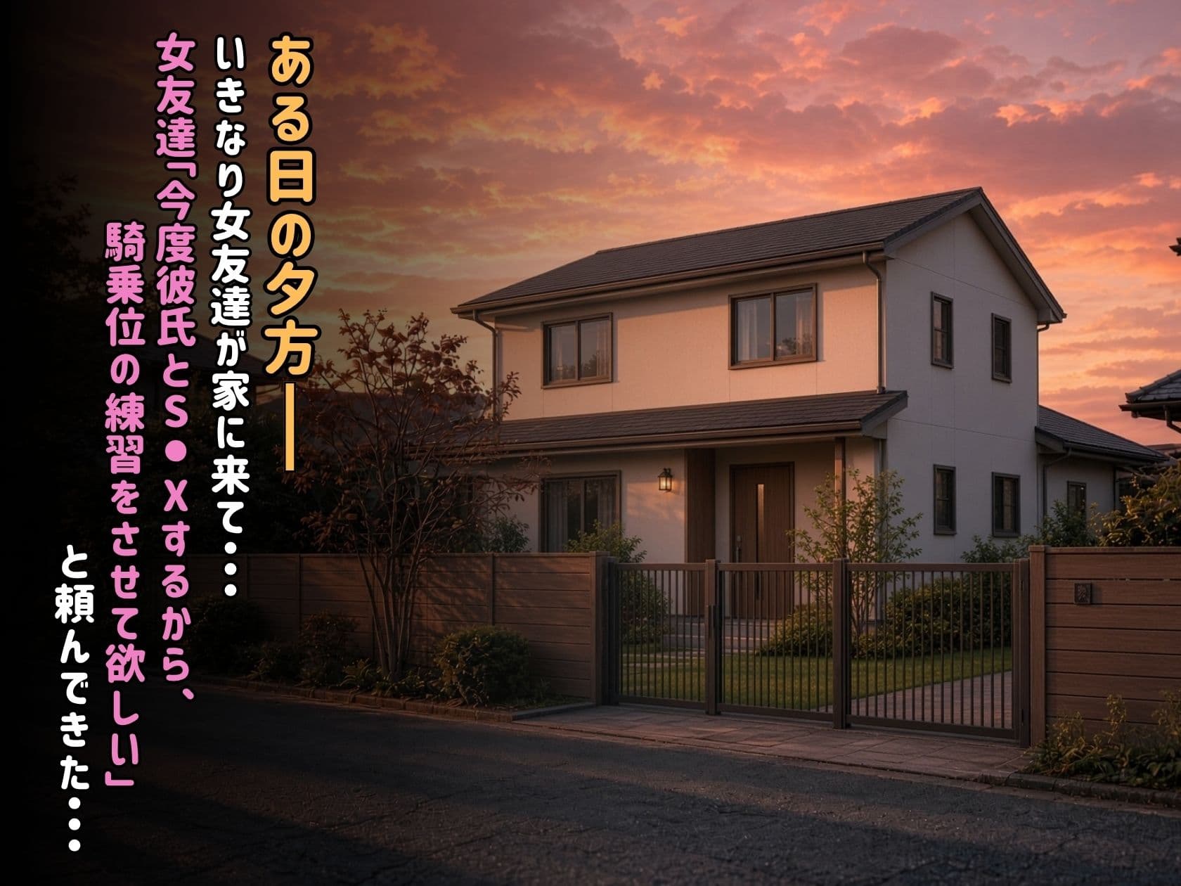 騎乗位の練習だけの筈が、正常位までして中出しする話！ サンプル1