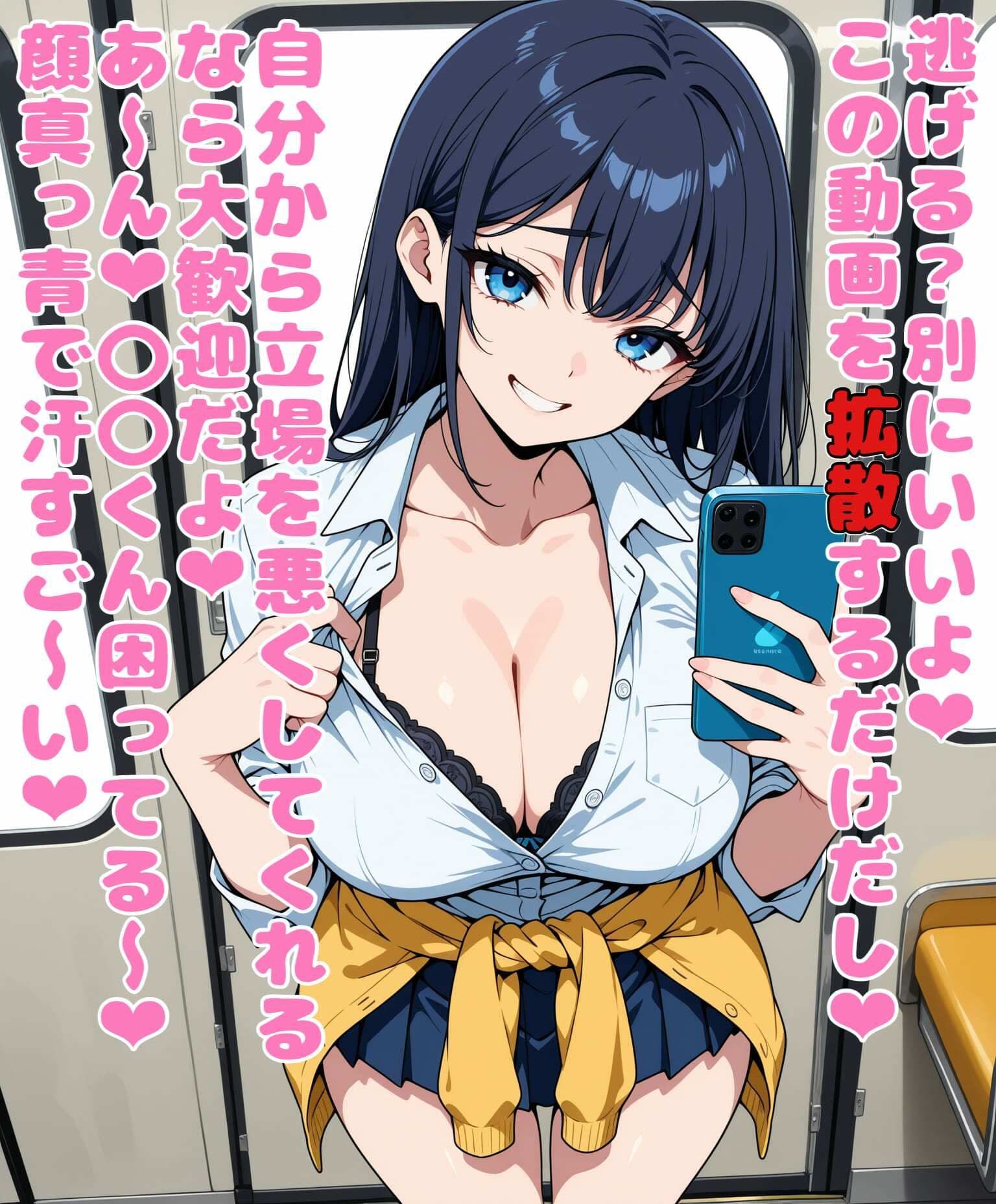 色仕掛けで気持ちよ〜く男子の弱みを握る女子 サンプル5