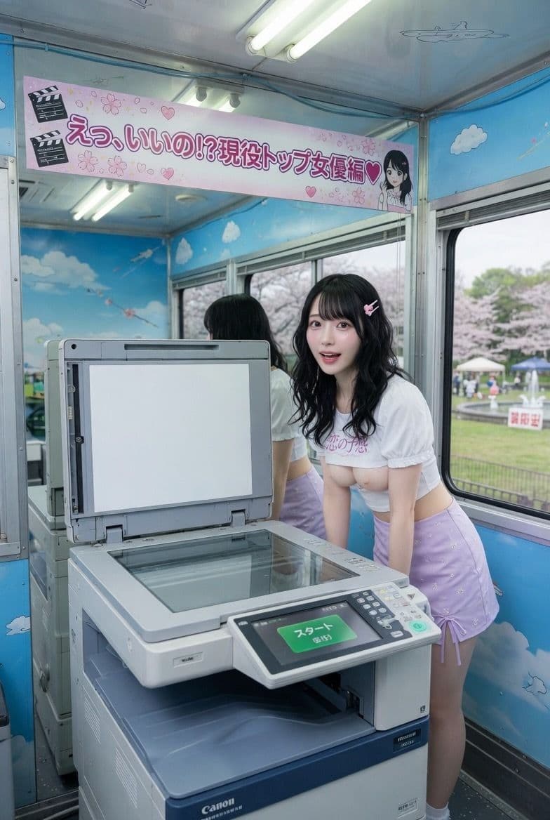 素人美女おっぱいコピーをAIで再現！ ハプニングに思わず赤面！ サンプル1