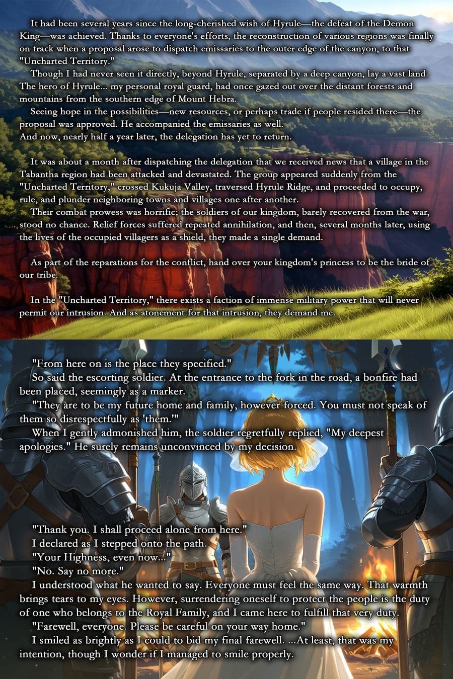 SACRIFICE PRINCESS OF ZELDA -BRIDE OF THE THRALDOM- サンプル2