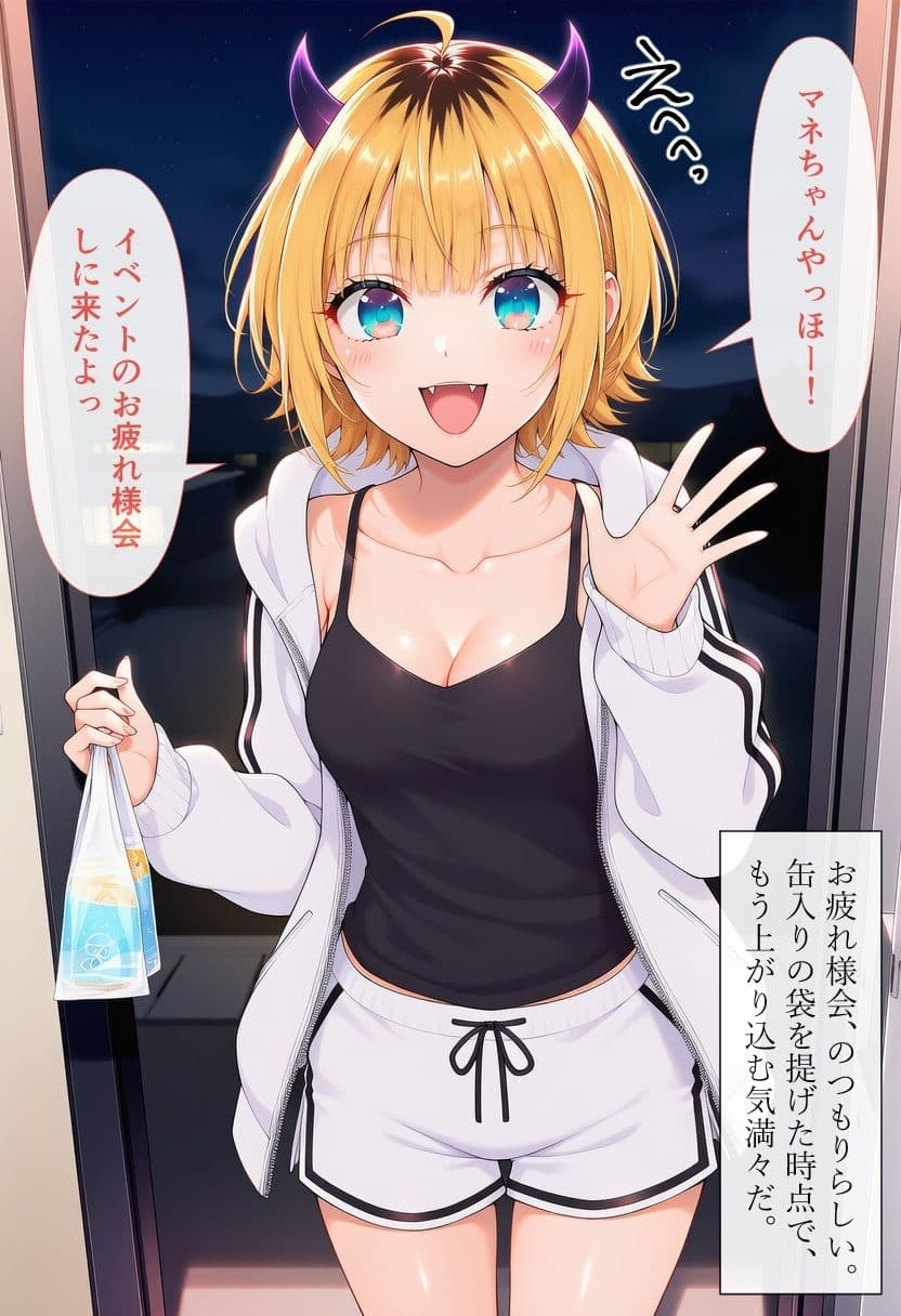 俺のことが大好きなヒロインたちと過ごす内緒のオフショットCG集 推し〇子編 サンプル2