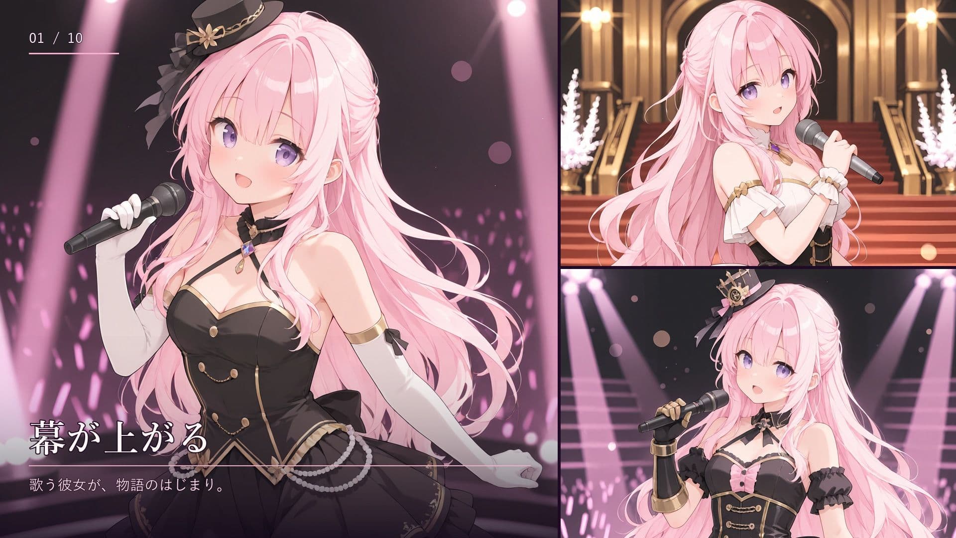 桃髪アイドルとふたりきりのアンコール サンプル1