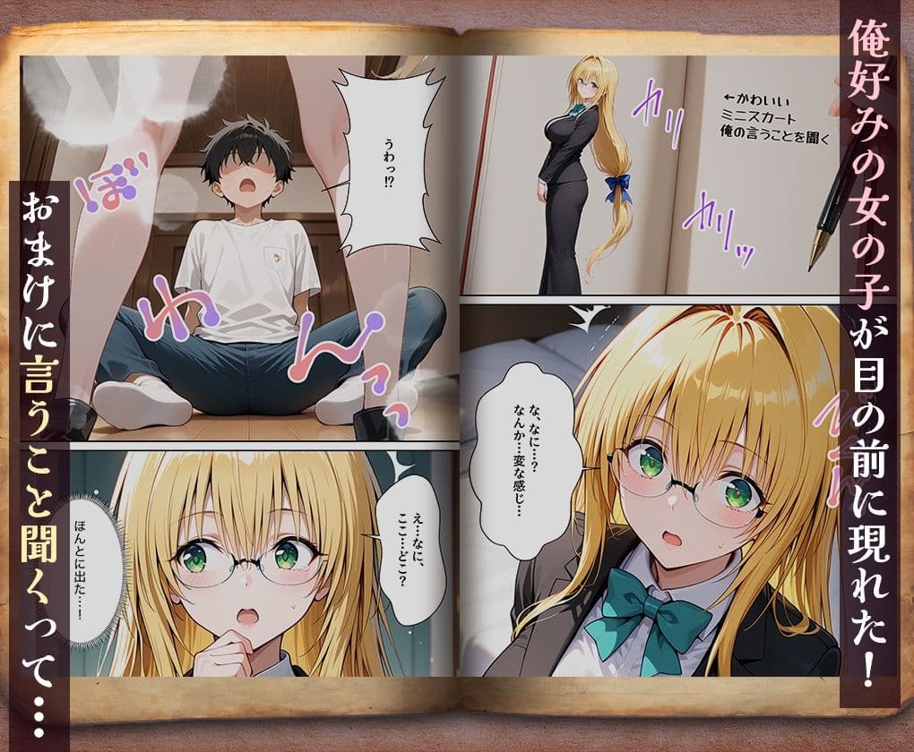 古本から出てきたのは、孕ませ専用の彼女だった _テ○アーユ サンプル2