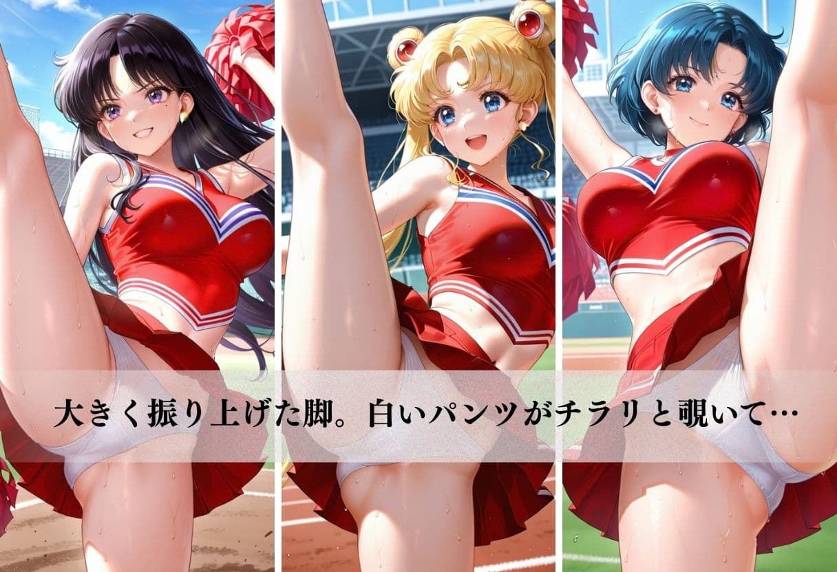 美乳美少女チアに生ハメ サンプル2