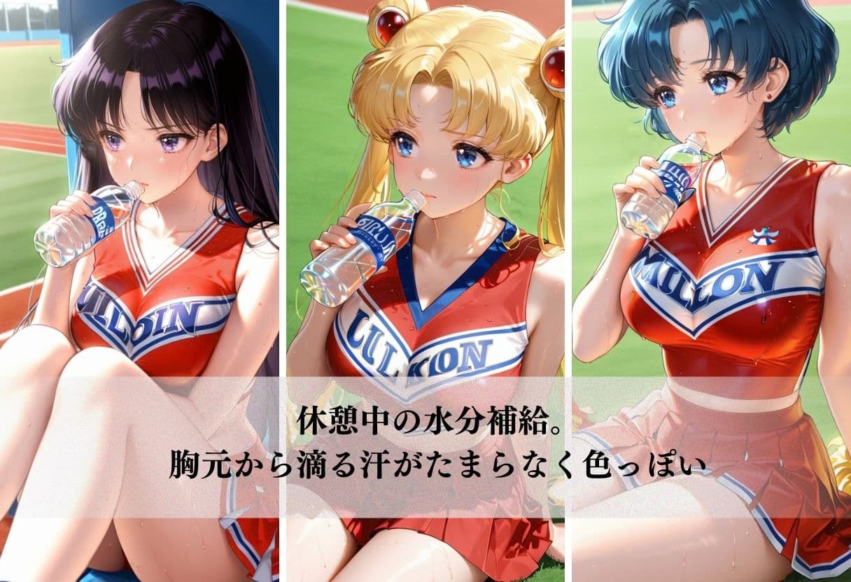 美乳美少女チアに生ハメ サンプル3