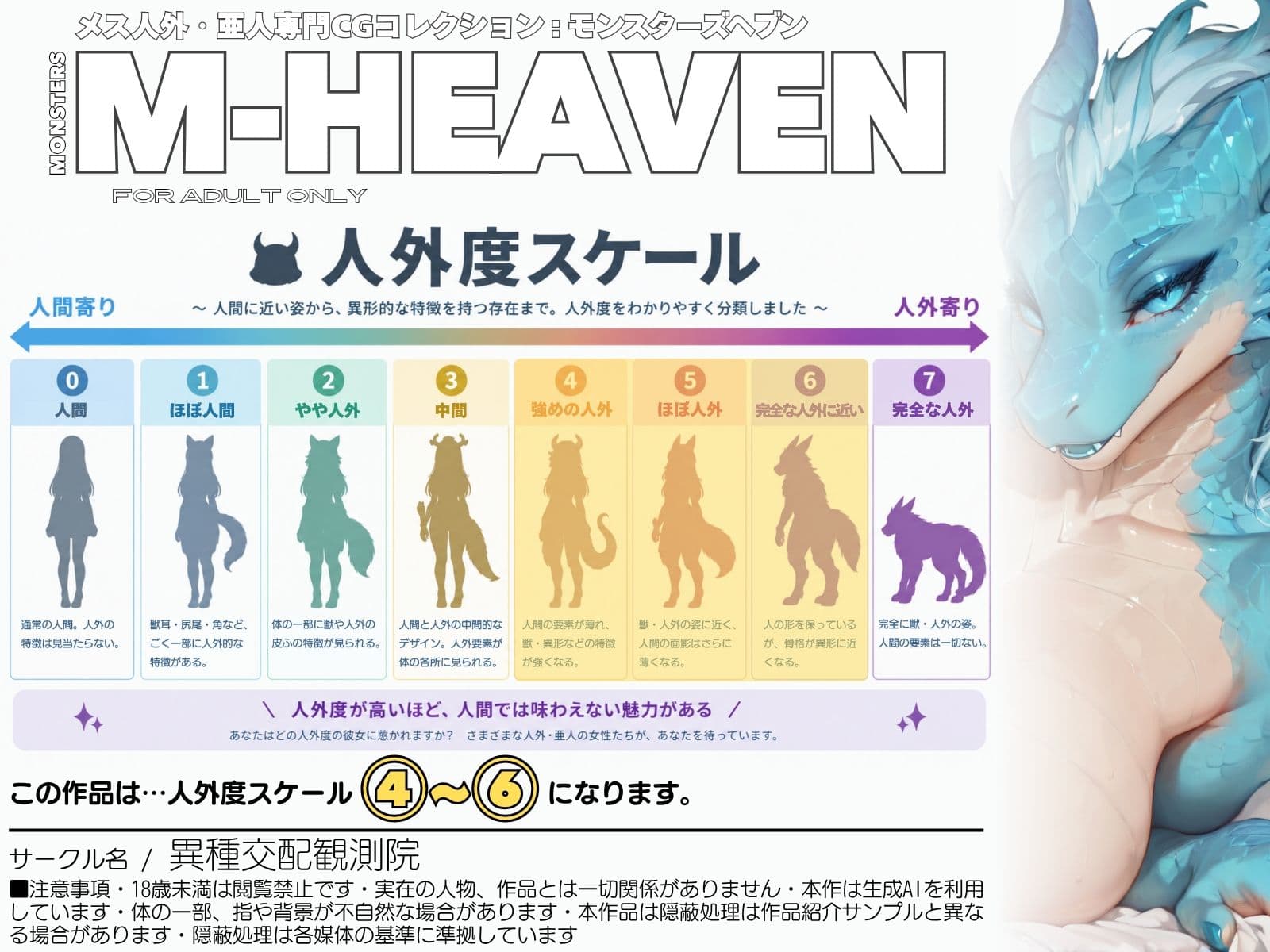 M-HEAVEN Vol.00 （プレ版）竜人・ドラゴニュート特集 サンプル1