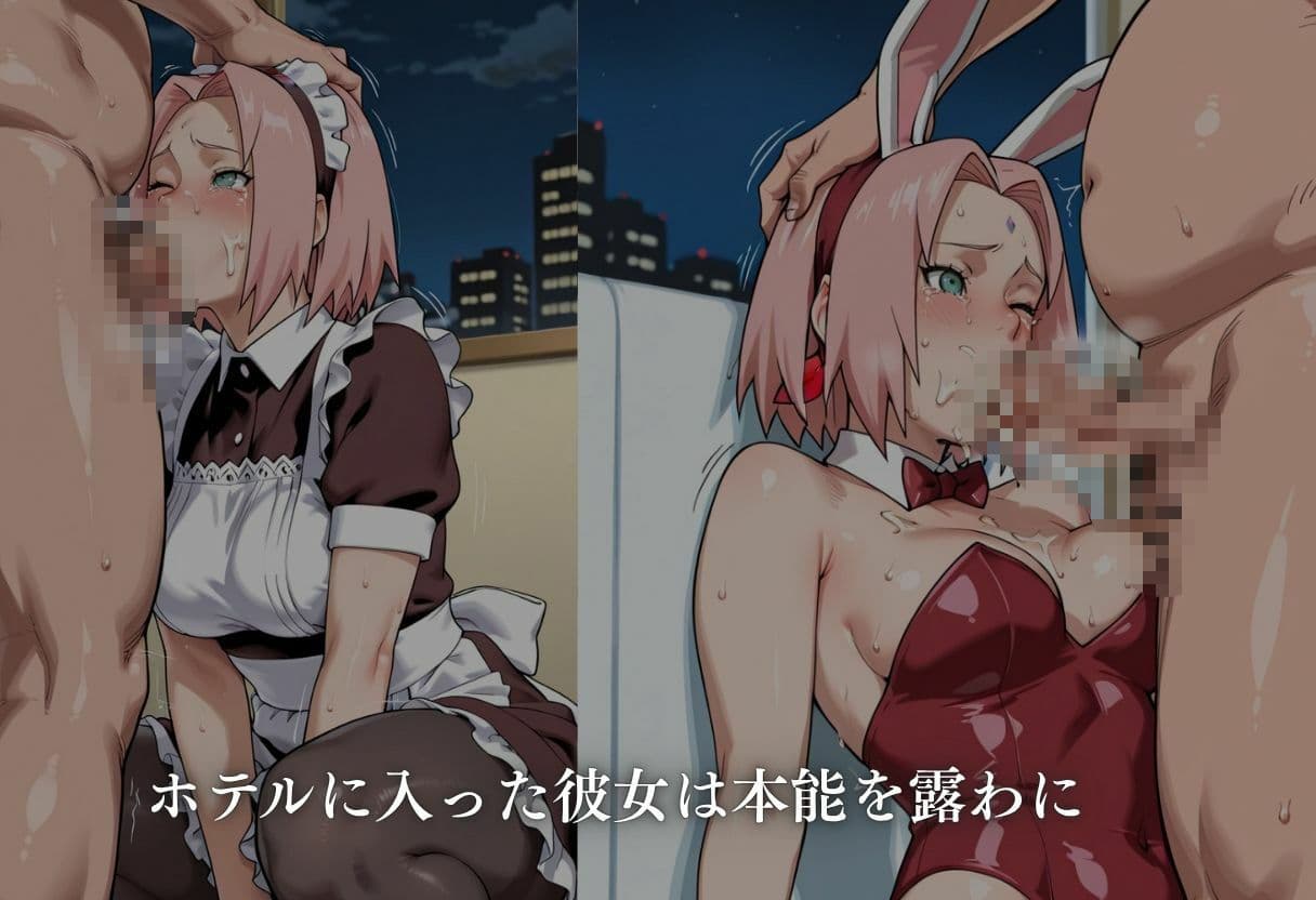 コスプレ嬢ナンパ  春野サクラ サンプル4