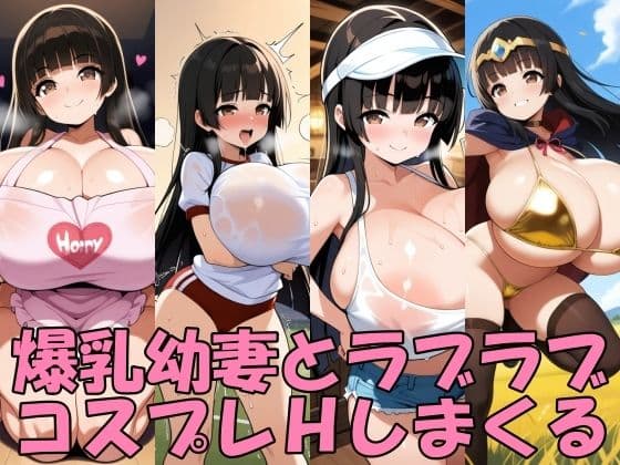 爆乳幼妻とイチャラブ濃厚エッチ