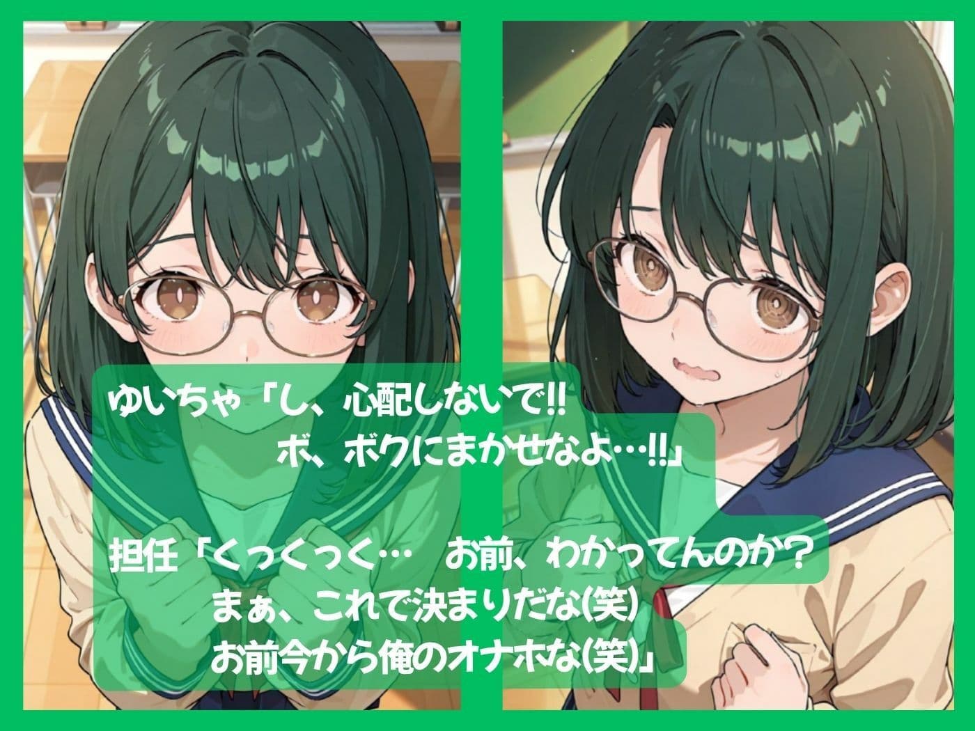 僕っ娘オタクな俺の彼女が担任教師のオナホになった件 サンプル5