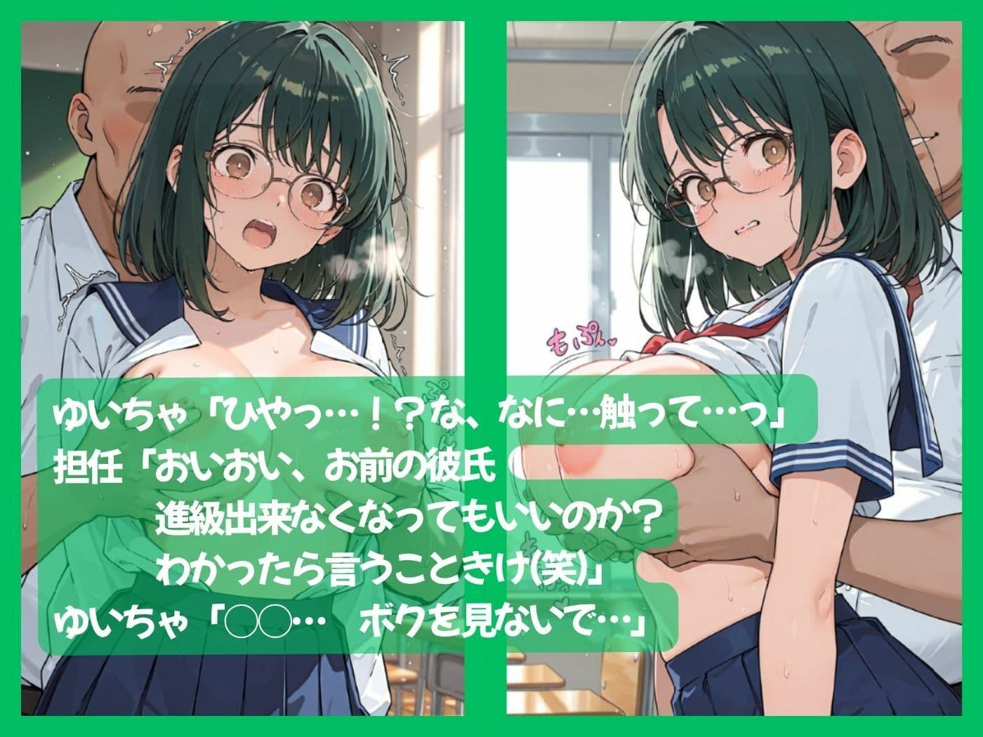 僕っ娘オタクな俺の彼女が担任教師のオナホになった件 サンプル6