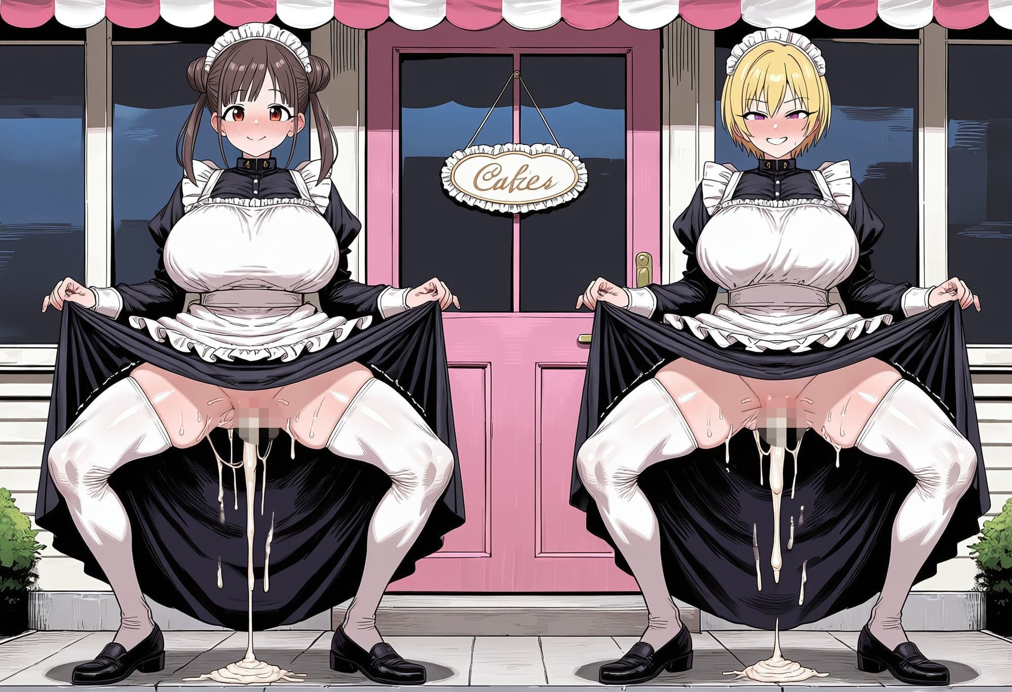 夢幻メイド喫茶 〜ドスケベメイドの裏メニューご奉仕〜 サンプル6